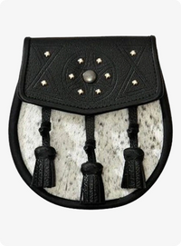 10 Stud Sealskin Sporran