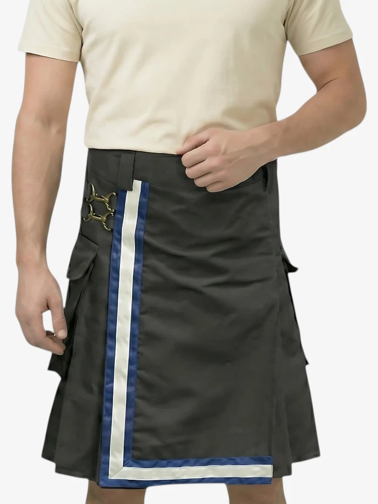 Kilt Bombero Negro