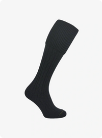Black Kilt Socks