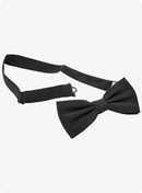Black Pre-Tied Bow Tie