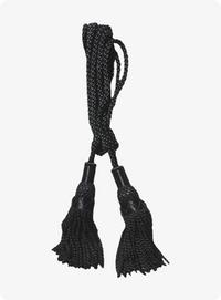 Black Silk Bagpipe Cord