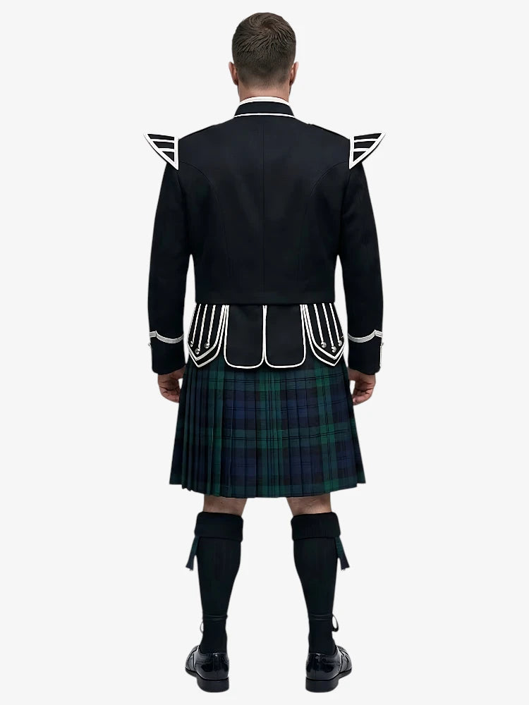 Conjunto Kilt Doublet en tartán Black Watch