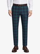Black Watch Tartan Trouser Front