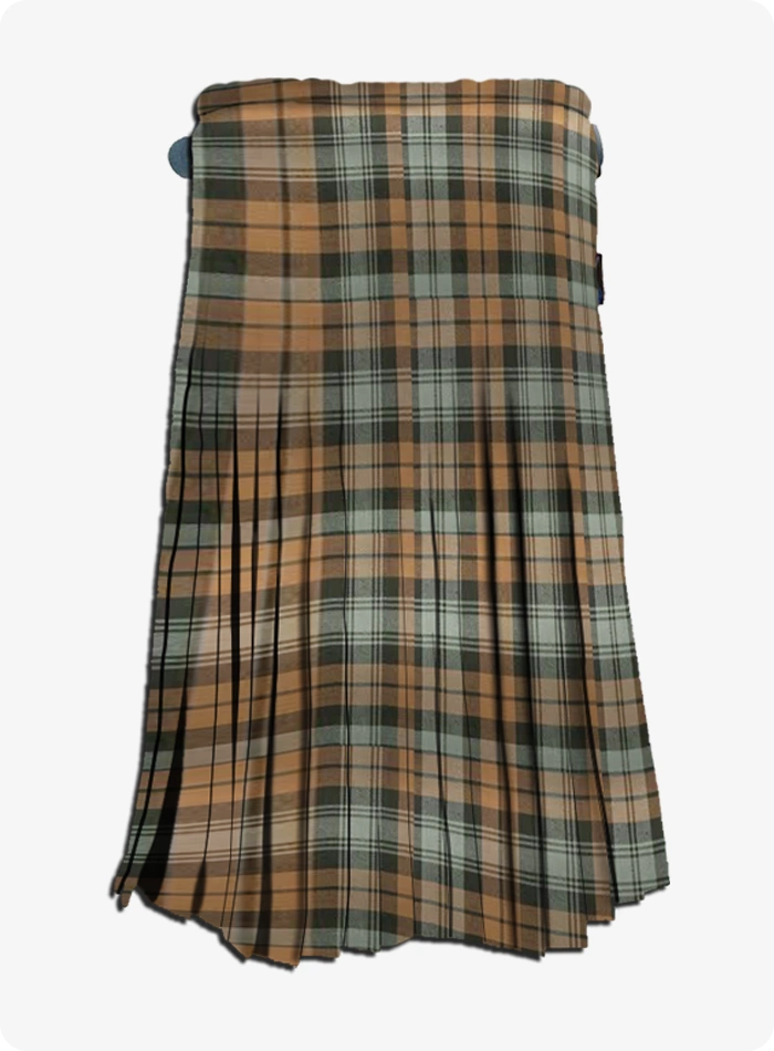 Black Watch Weathered Tartan Kilt