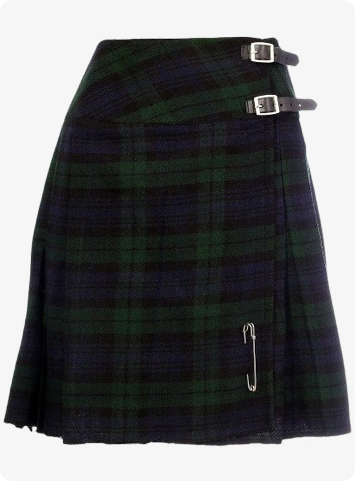 Black Watch Women Tartan Kilt