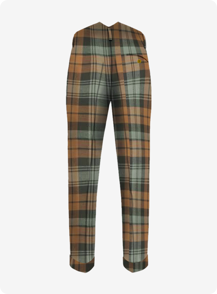 Custom Made Blackwatch Weathered Tartan Pant