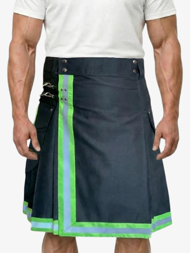 Kilt Bombero Azul