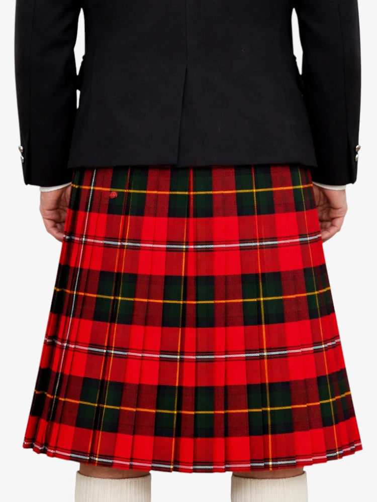 Boyd Tartan Kilt Model Back