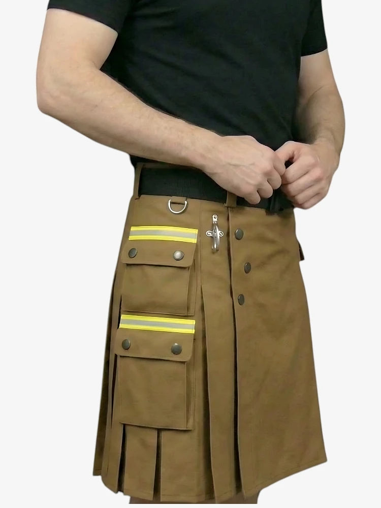 Kilt Bombero Marrón