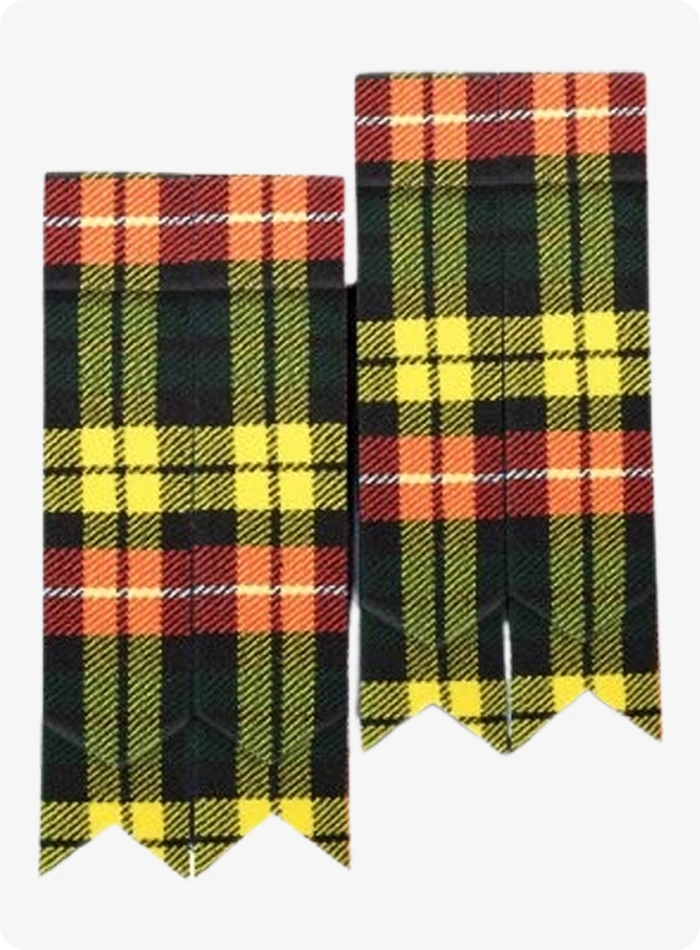 Buchanan Tartan Kilt Flashes