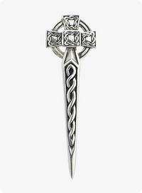 Celtic Cross Kilt Pin