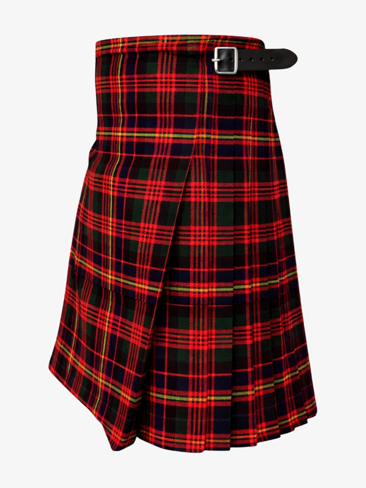 Cochrane Modern Tartan Kilt Left Side