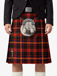 Cochrane Modern Tartan Kilt Model Front