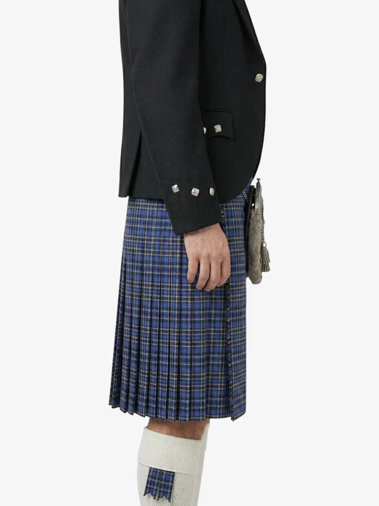 Cummins Royal Blue Tartan Kilt