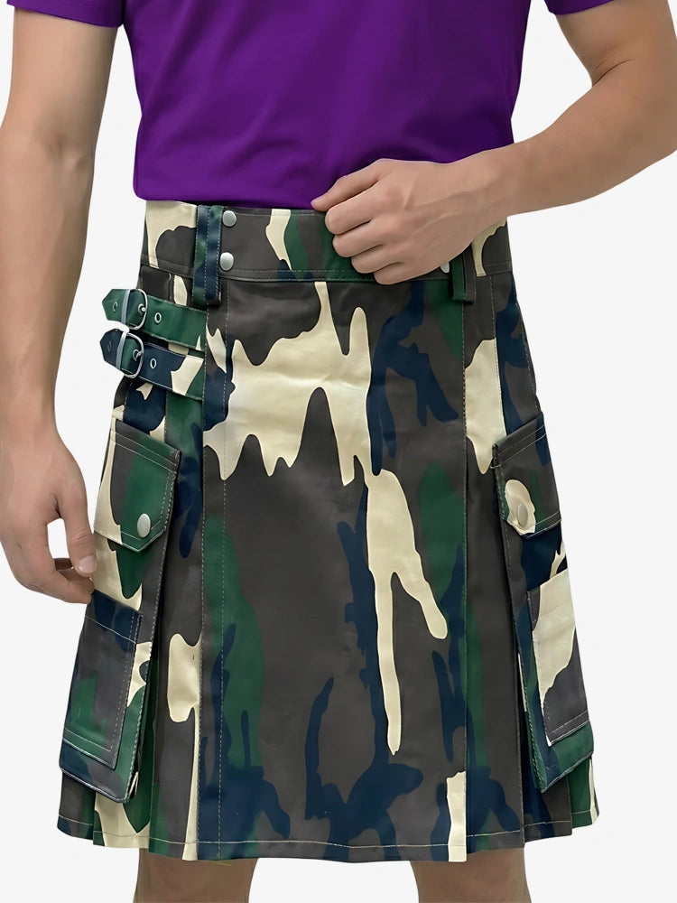 Kilt Camo Woodland Hecho a Medida