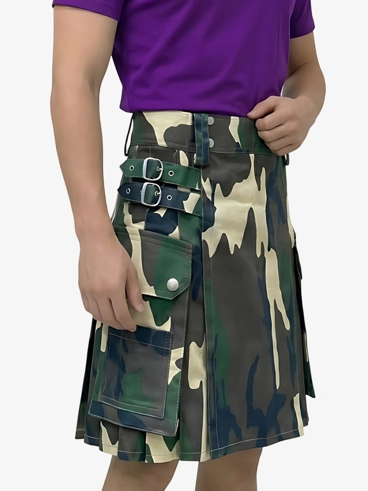 Kilt Camo Woodland Hecho a Medida