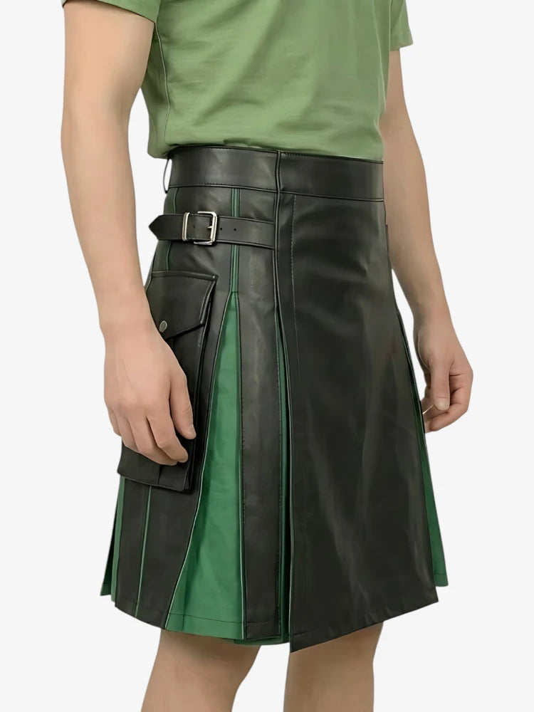 Kilt híbrido Artistry de cuero hecho a medida