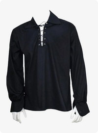 Custom Made Black Ghillie Shirt