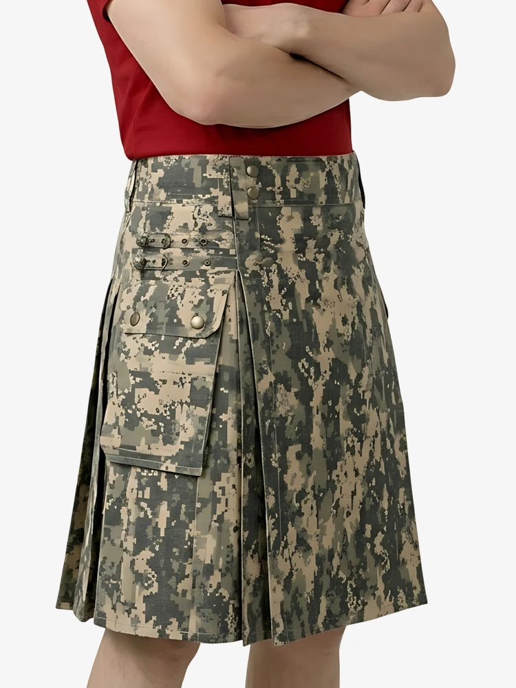 Kilt Táctico Cheviot Utility Hecho a Medida