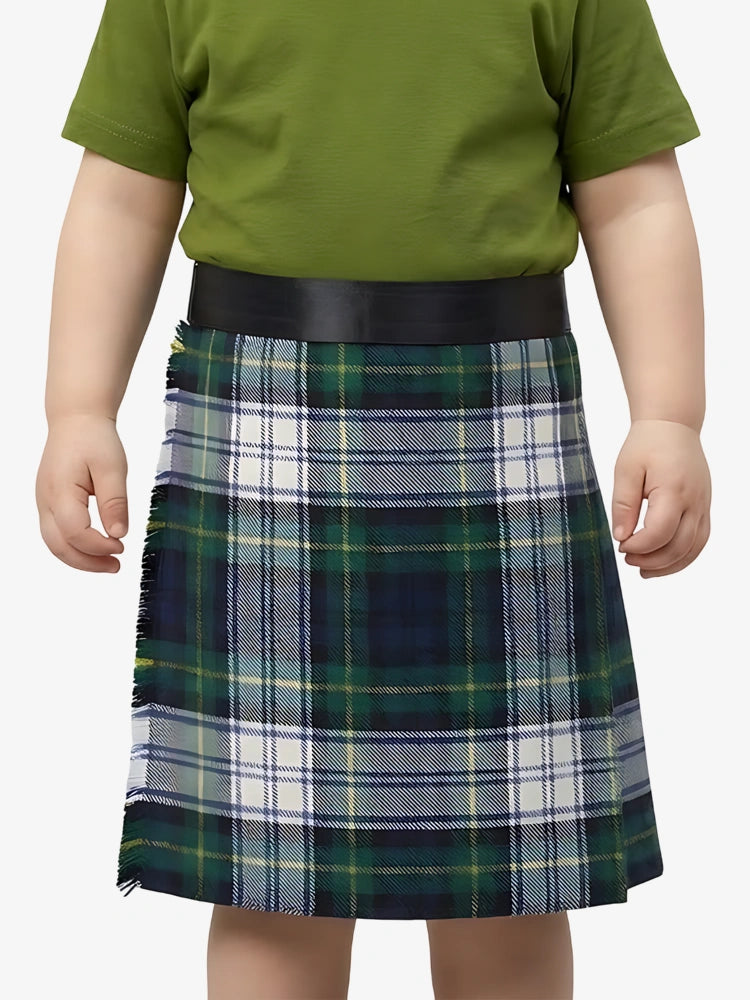 Kilt para bebé Dress Gordon tartán hecho a medida