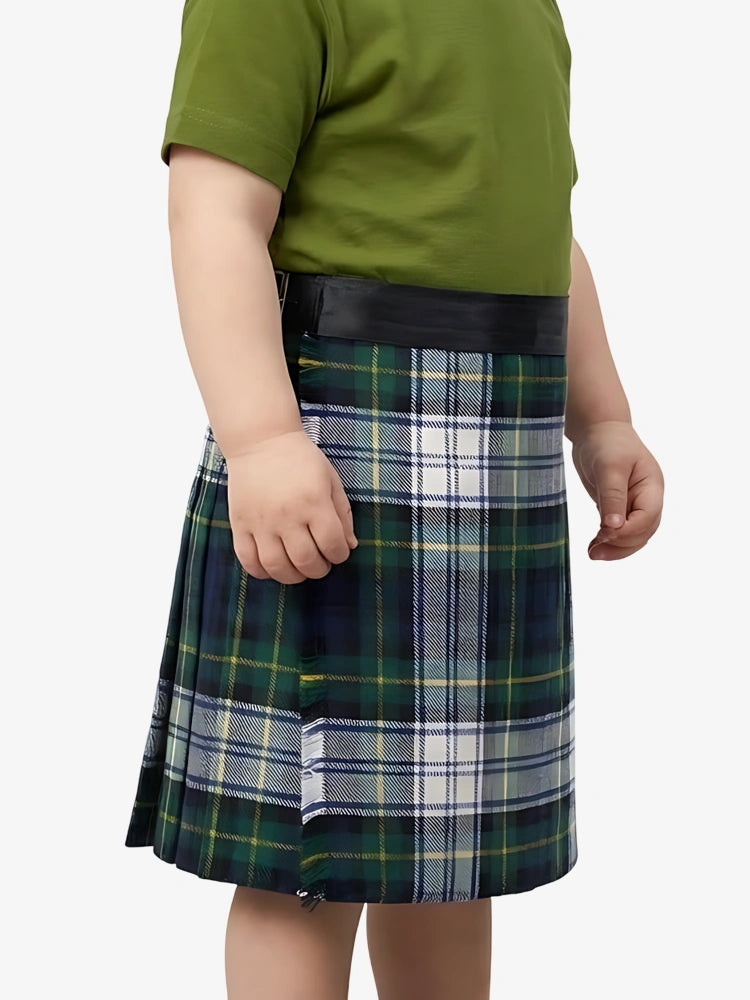 Kilt para bebé Dress Gordon tartán hecho a medida