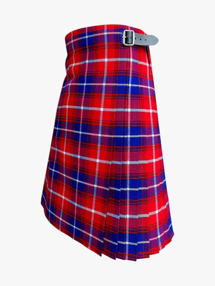 Danish Tartan Kilt Left Side