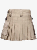 Deluxe Khaki Utility Women's Kilt