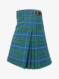 Douglas Blue Ancient Tartan Kilt Left Side