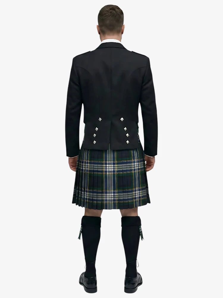 Conjunto de Kilt Prince Charlie en Tartan Dress Gordon