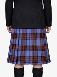 Dress Stewart Tartan Kilt Model Back