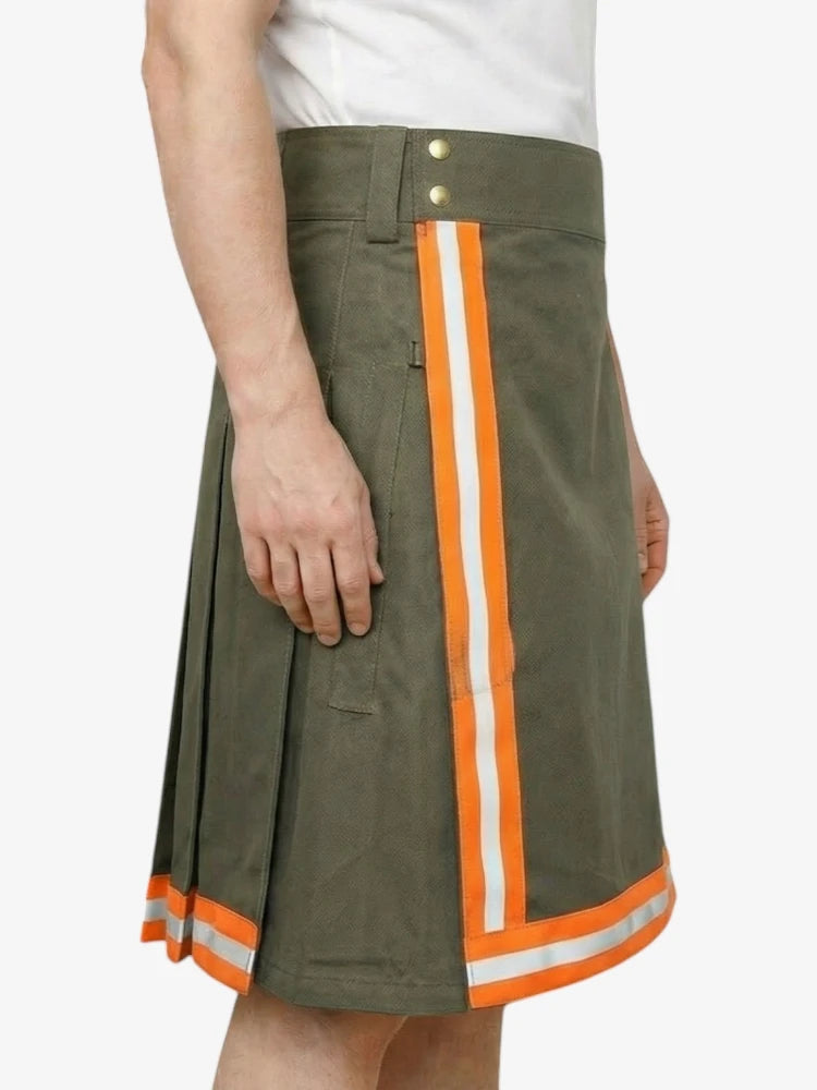 Kilt Bombero con Franja Reflectante