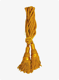 Gold Silk Bagpipe Cord