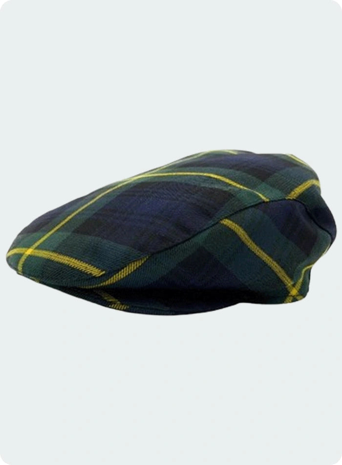 Handmade Scottish Gordon Tartan Irish Hat