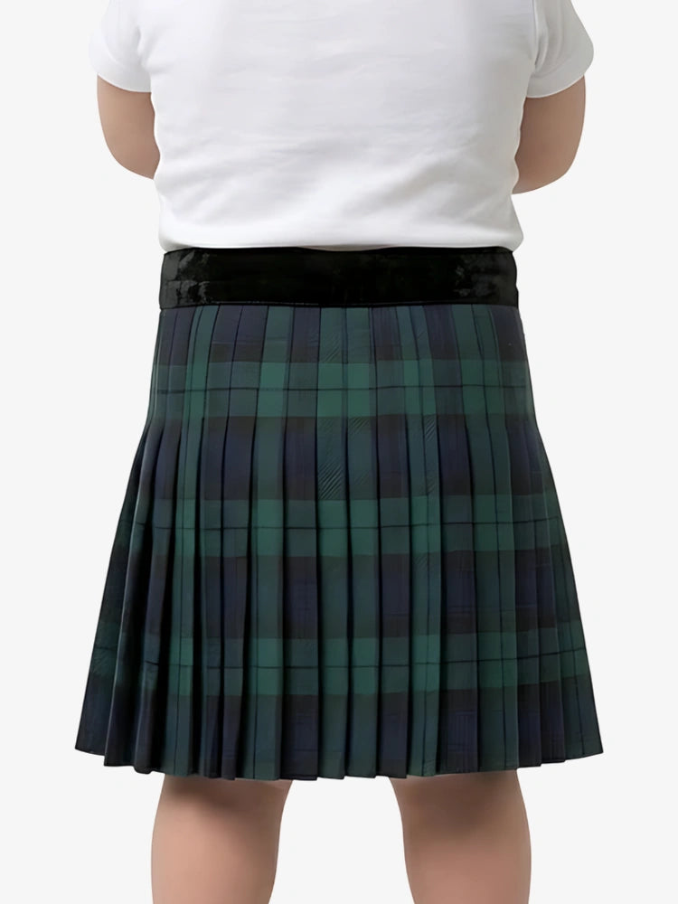 Kilt para bebé Black Watch hecho a mano