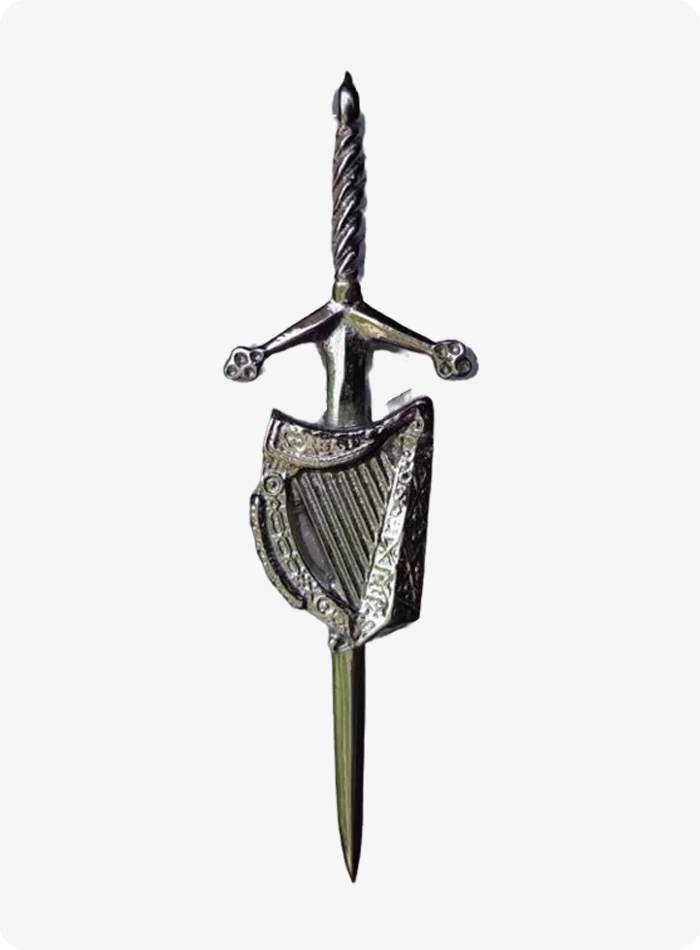 Custom Made Harp Kilt Pin