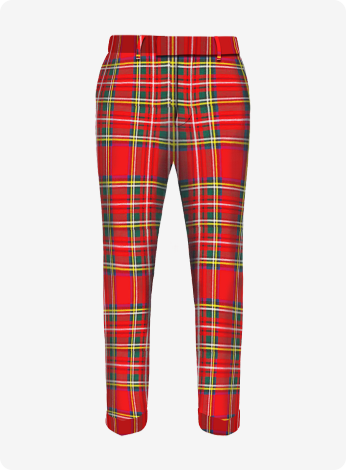 High Quality Royal Stewart Tartan Trouser
