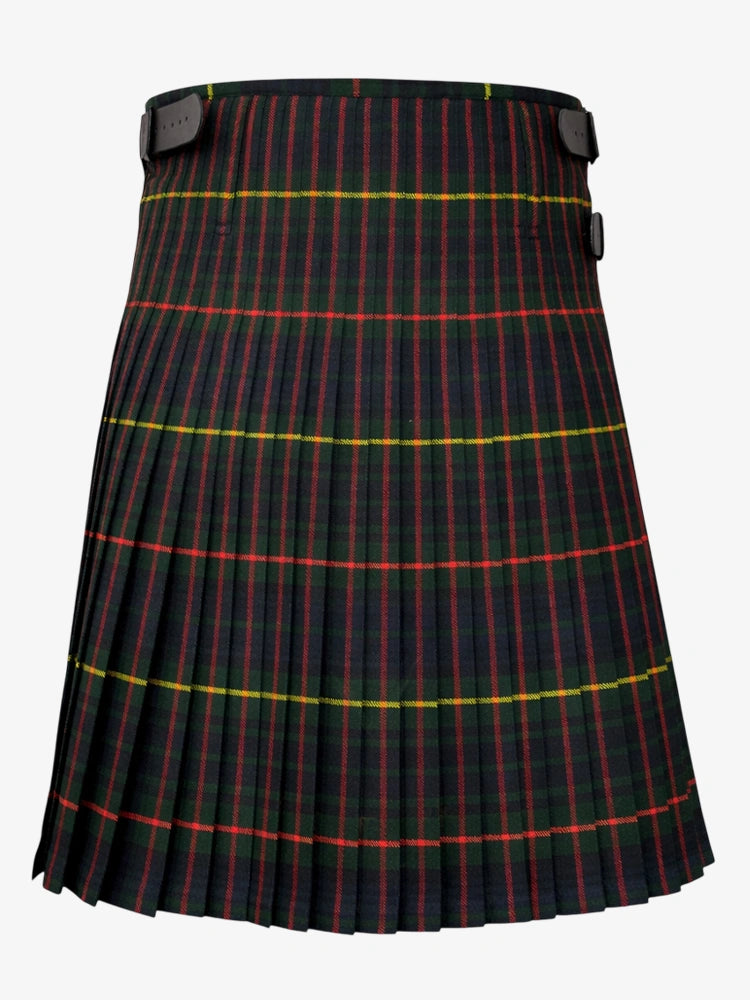 Hunting Stewart Modern Tartan Kilt Back