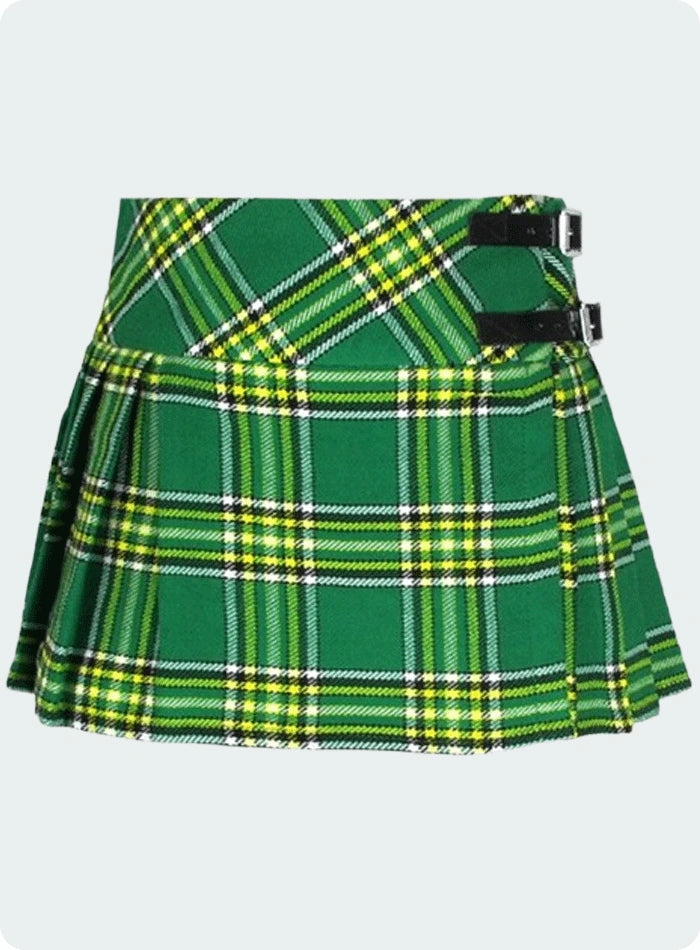 Premium Quality Irish Green Skirt