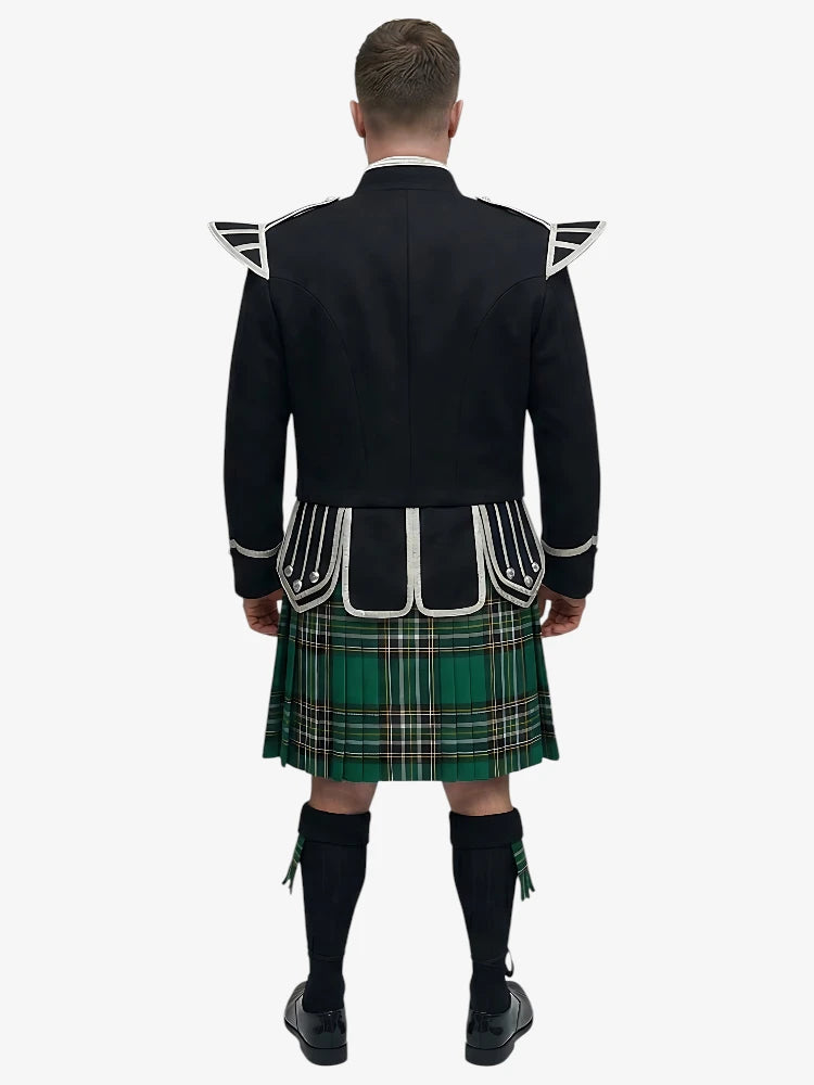 Conjunto Kilt Doublet en tartán Irish National