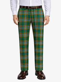 Irish National Tartan Trouser Front
