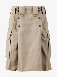Khaki Combat Utility Kilt