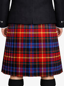 LGBT Pride Tartan Kilt Model Back