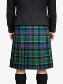 Leslie Tartan Kilt Model Back