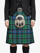 Leslie Tartan Kilt Model Front