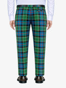 Leslie Tartan Trouser Back