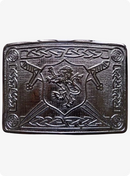 Lion Rampant Saltire Kilt Belt Buckle