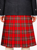 MacGregor Tartan Kilt Model Back