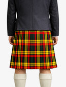 MacMillan Tartan Kilt Model Back