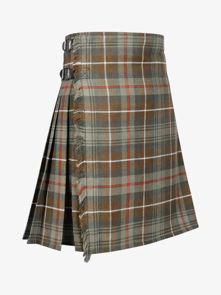 Mackenzie Weathered Tartan Kilt Right Side