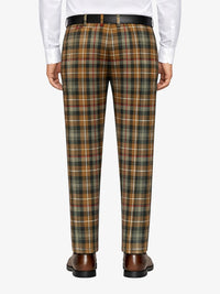 Mackenzie Weathered Tartan Trouser Back